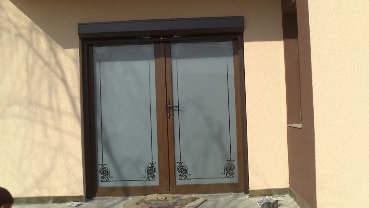 Modele usi pvc — Tamplarie pvc